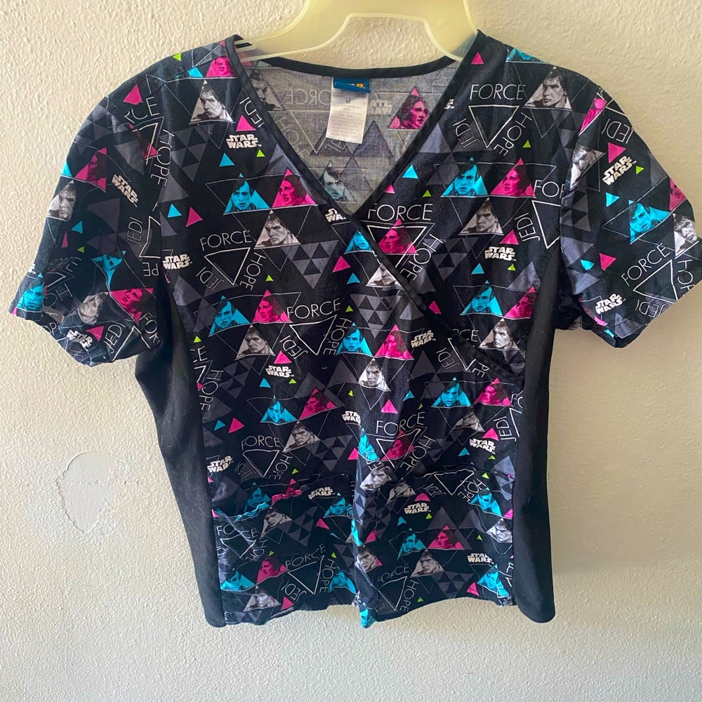 Star Wars Vintage Scrub top size Medium